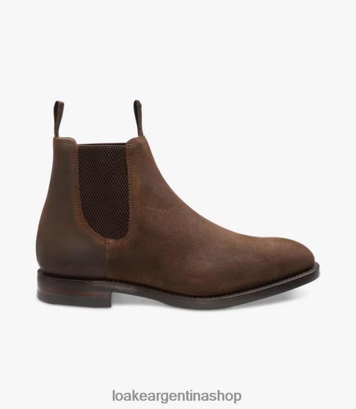 Loake chatsworth DX2T488 botas ante encerado marron