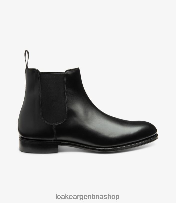 Loake puerta de cobre DX2T485 botas negro carbón